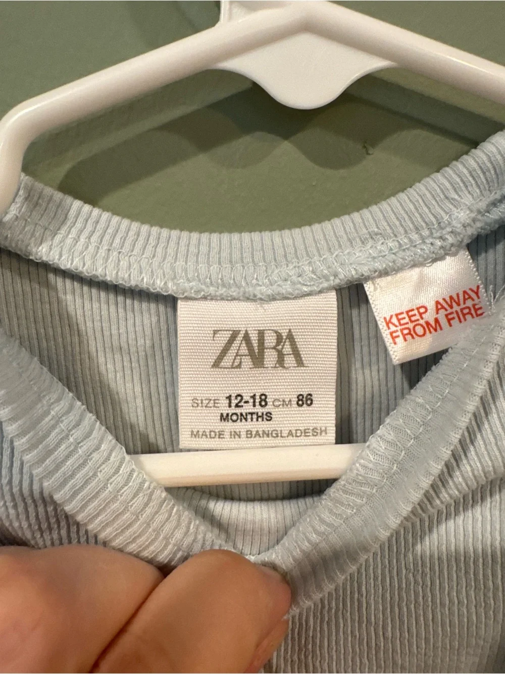 ZARA 12-18m 2 piece outfit